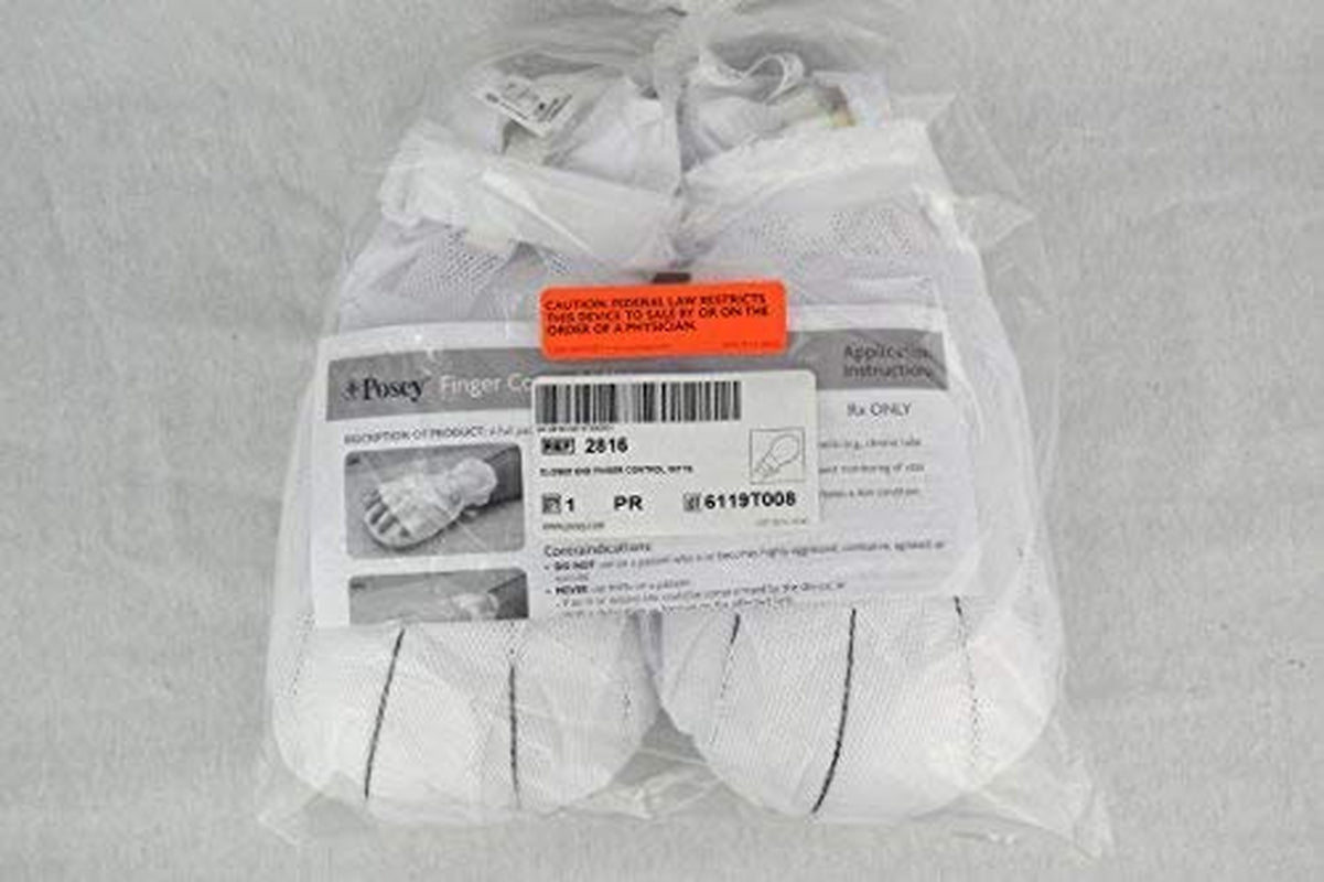 Posey 2816 Finger Control Mitts, Closed End