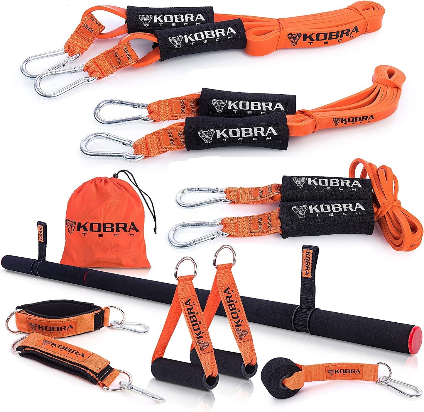 The Ultimate Premium Full-Workout Resistance Bands Set | Exercise Bands Kit and Pull up Bands for Home Workout | for Full Body Workouts with Handles & Bar – “Bring the Gym Home for Men & Woman