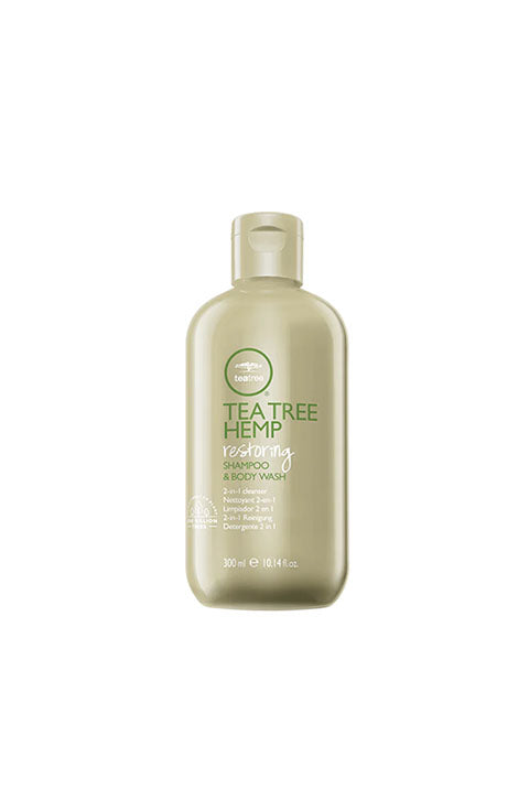 Paul Mitchell Tea Tree Hemp Restoring Shampoo & Body Wash, Conditioner & Body Lotion - Palace Beauty Galleria