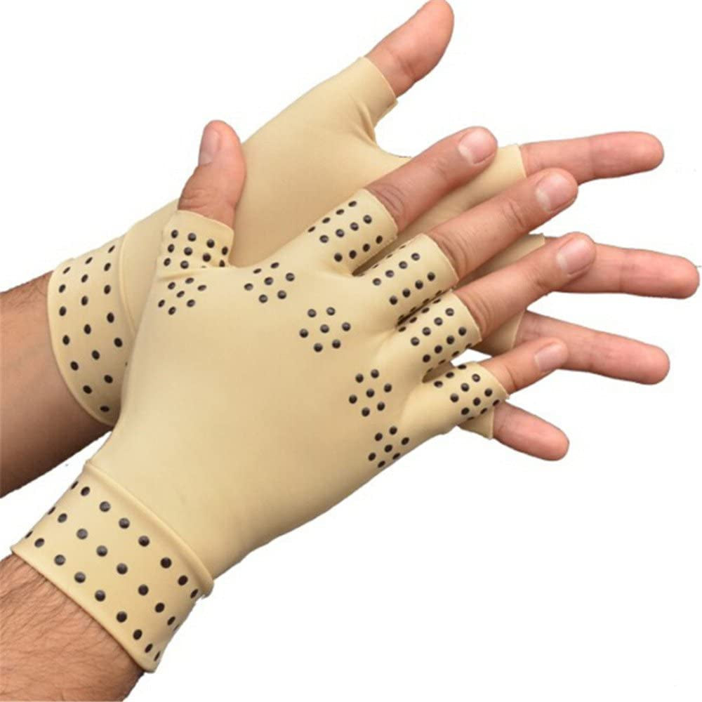 Arthritis Therapy Gloves Relief Arthritis Pressure Pain Heal Joints Magnetic Therapy Gloves Support Hand Massager