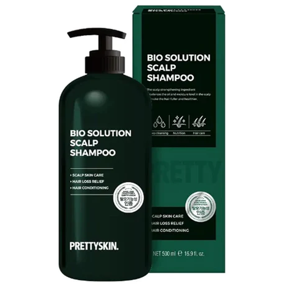 Pretty skin Bio Solution Scalp Shampoo 500ml - DODOSKIN
