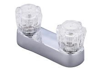 Salon Tuff Double Handle Shampoo Bowl Faucet #HCF