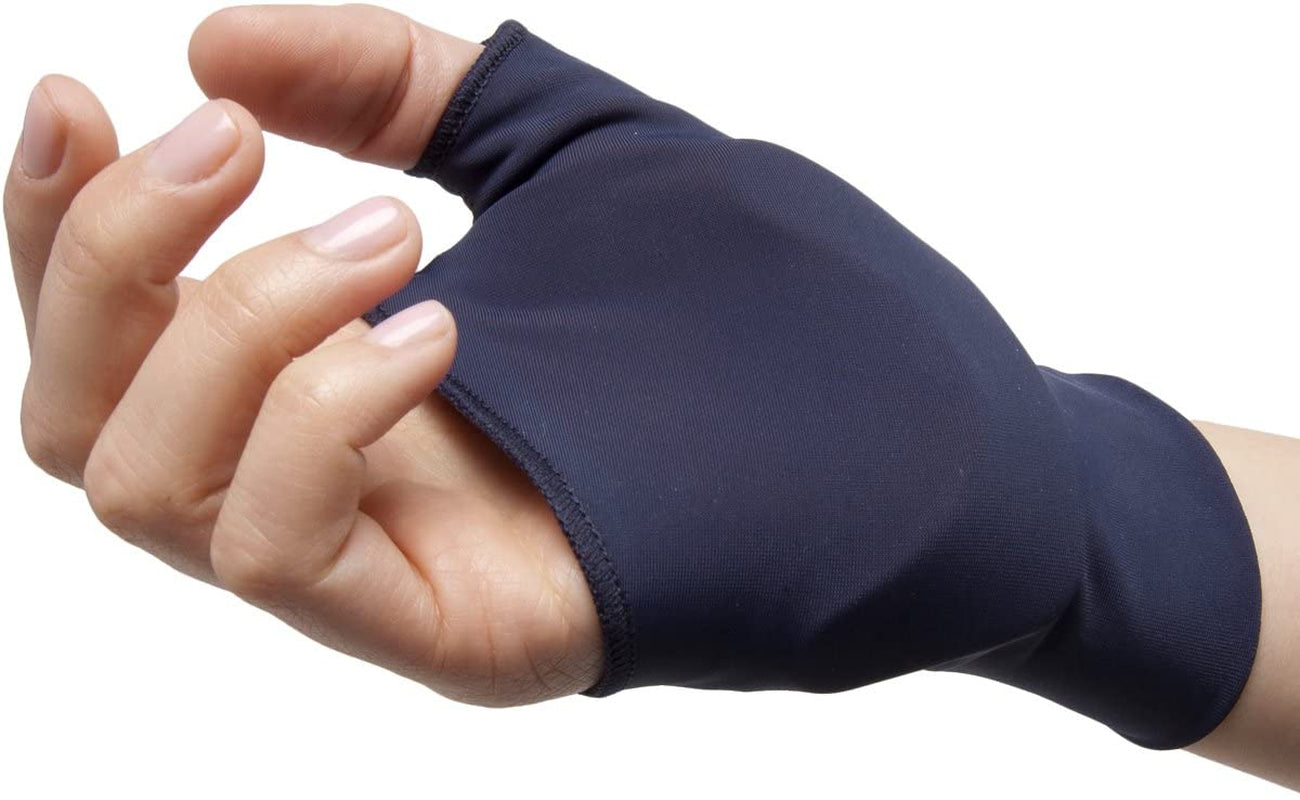 Natracure Computer Gloves (Carpal Tunnel Relief) Size: Medium/Large - One Pair (Reversible) - (For Wrist and Hand Pain Relief from Typing and Other Repetitive Movements)