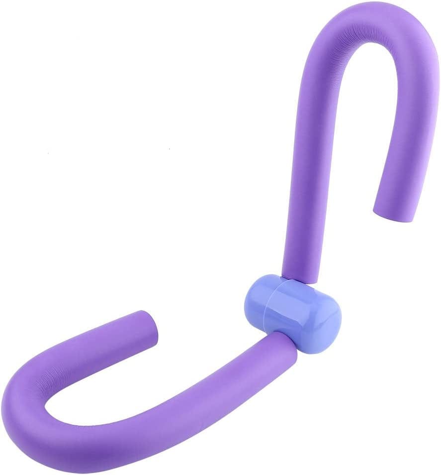 Alomejor Thigh Master Muscle Fitness Equipment Thigh Leg Arm Muscle Fitness Workout Exercise Machine Exerciser for Home Gym Yoga Sport Slimming Training