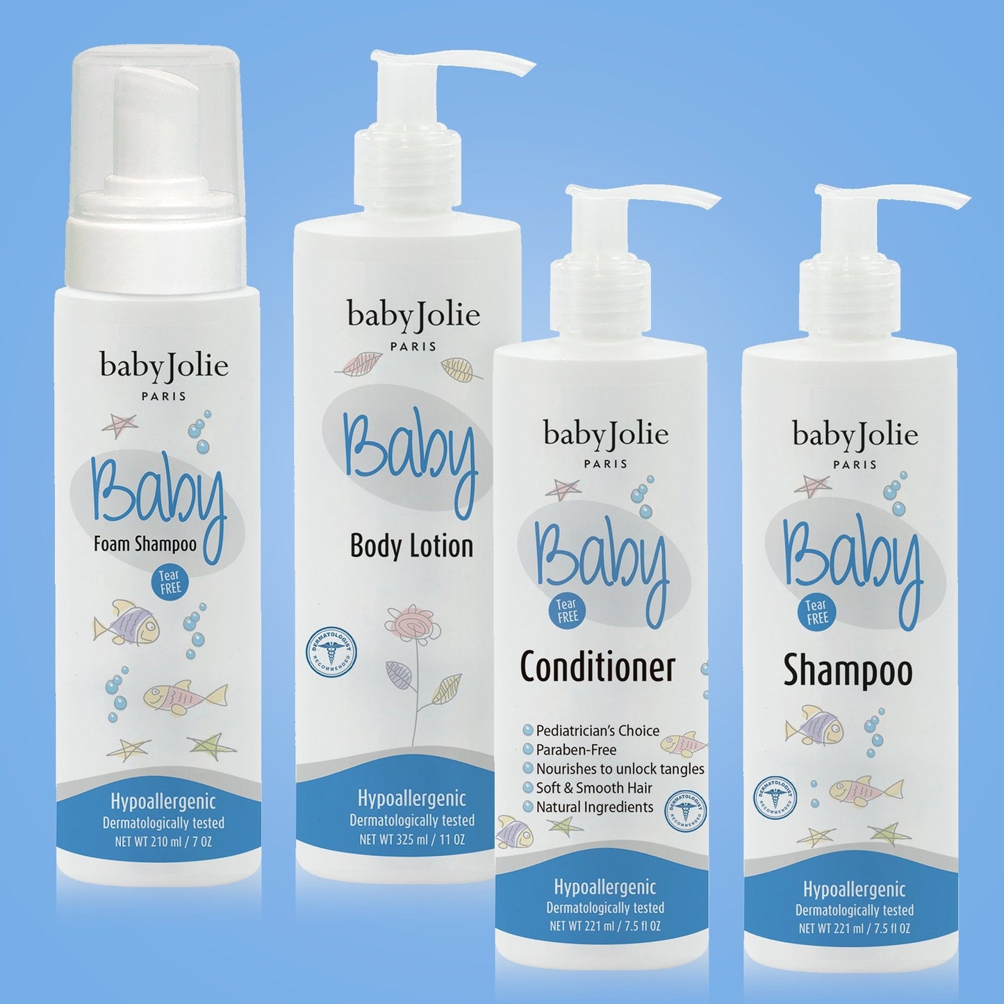 Baby Bath 4 - Pieces Bundle