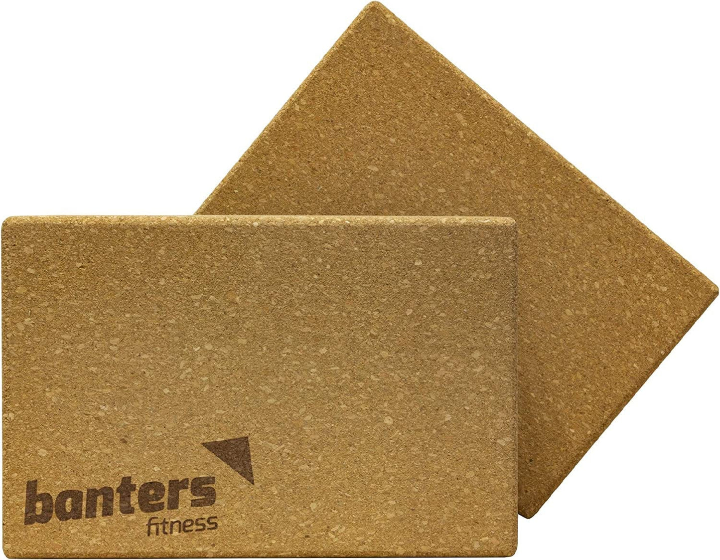 Banters Cork Yoga Block - for Pilates, Fitness and Exercise - Made from 100% Natural Cork