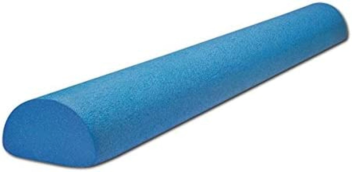 Body-Solid Tools Half Foam Roller, 36", Blue