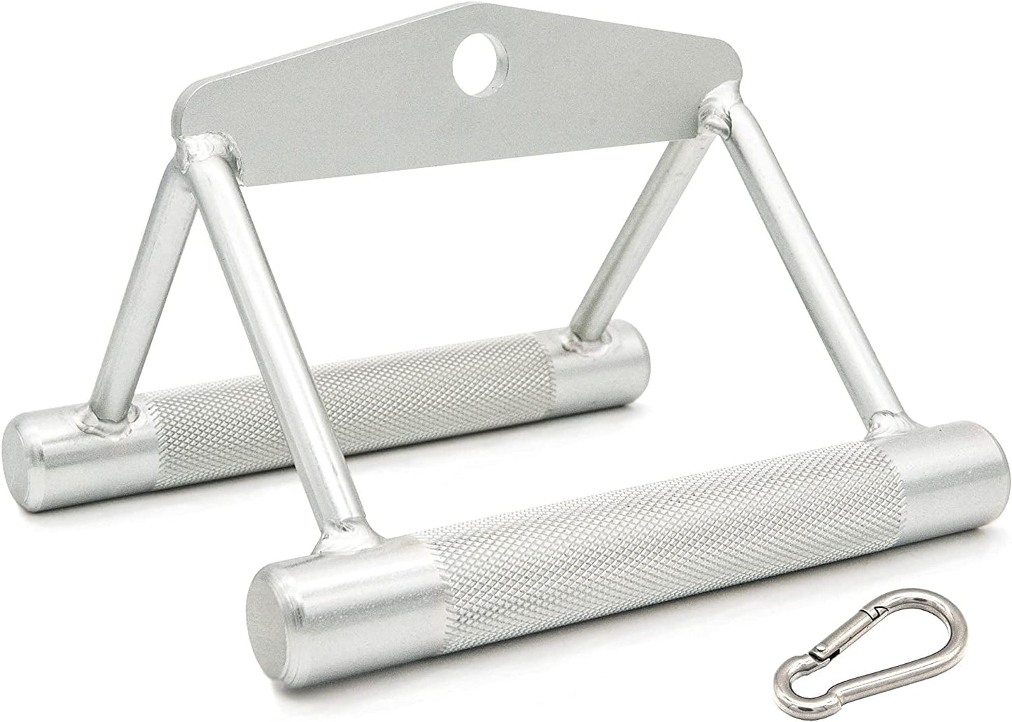 Timfcbs Gym Cable Attachment Fitness Set, V-Shaped Bar, Tricep Rope, Straight Bar, Double D Handle