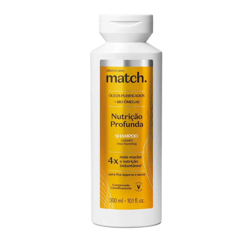 Shampoo Match Nutrição Profunda 300ml
