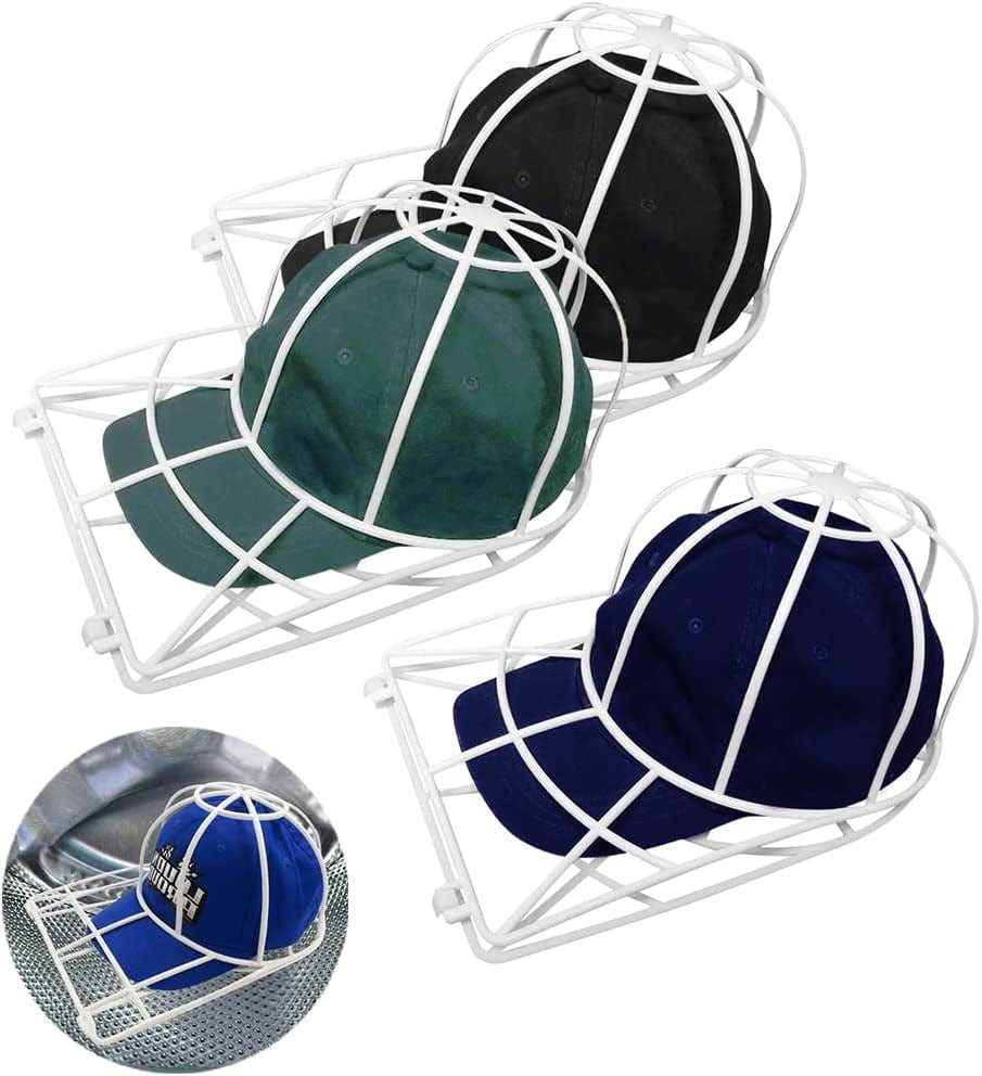 Evelots 3 Pack Ball Cap Cleaner-Washing Machine/Dish Washer-Trucker/Visor Hat
