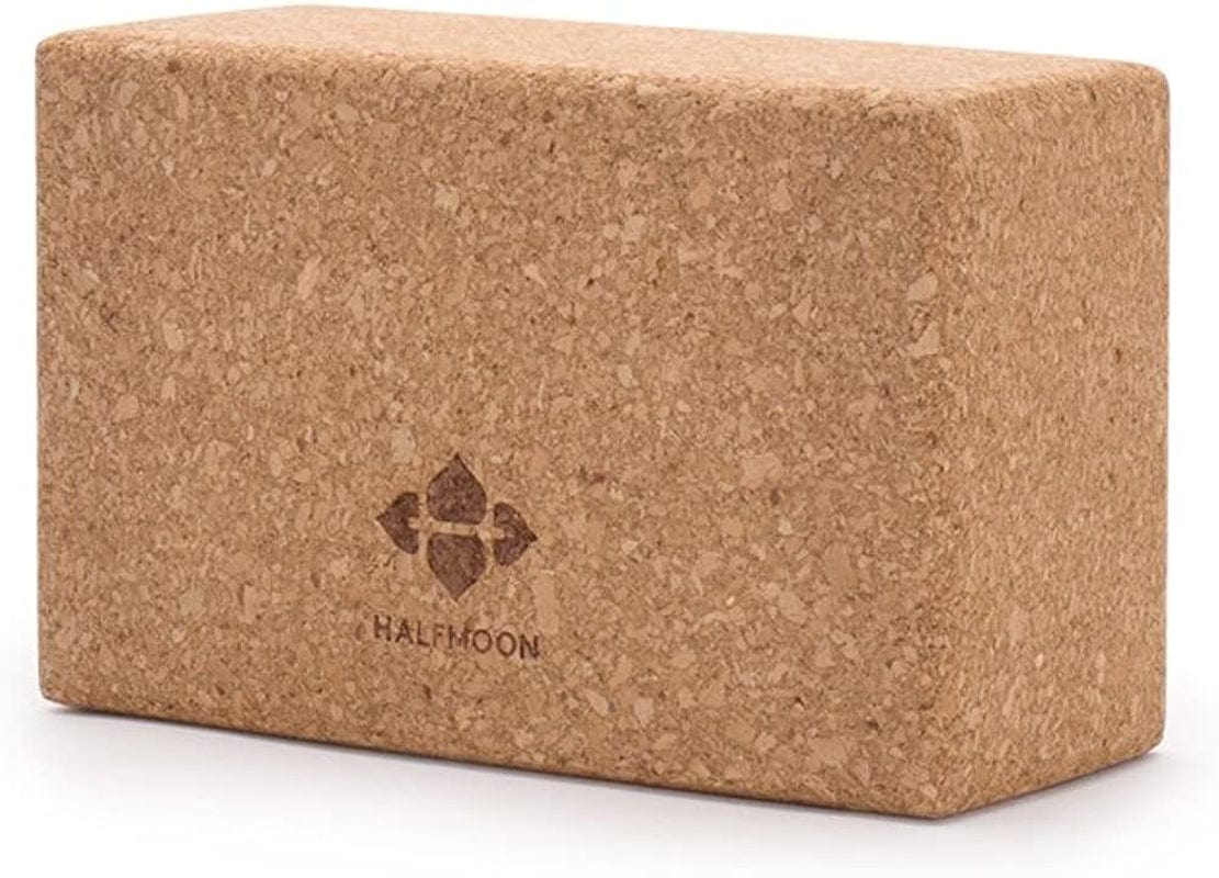 Halfmoon Yoga Cork Yoga Block