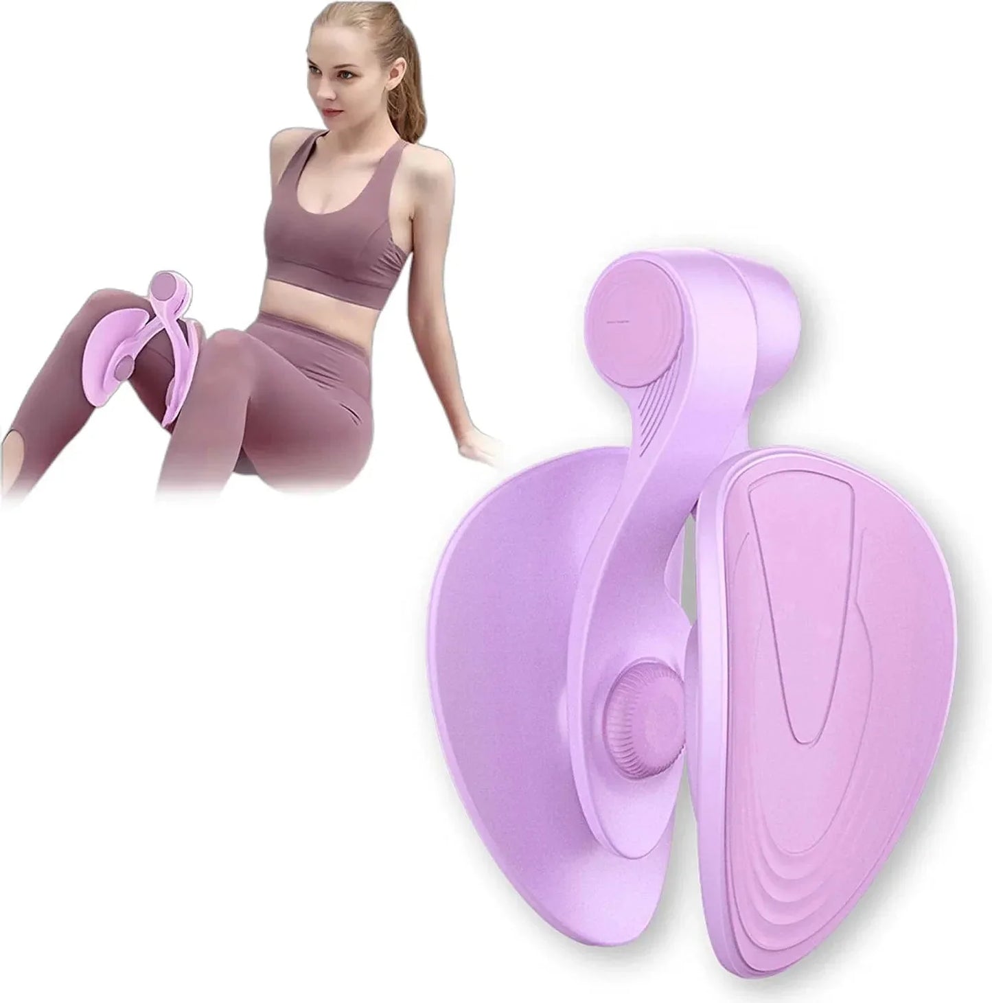 Hip & Pelvic Trainer, Home Gym Yoga Training for Women, Kegel Exercises Device, Hip & Legs Toner, Exercise Arms, Buttocks, Thigh Master Sculptor Machine