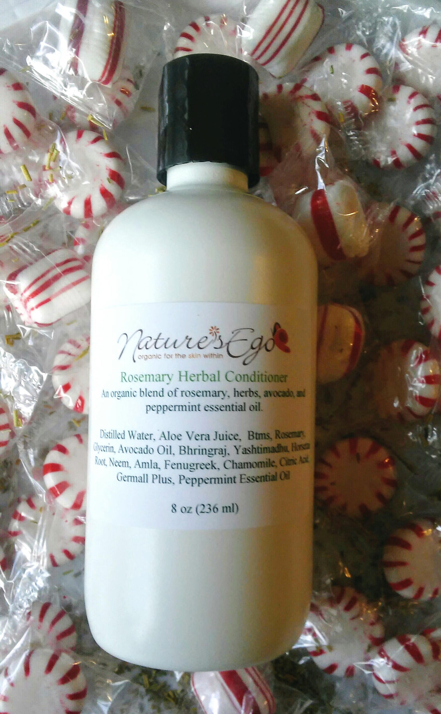 Rosemary Herbal Conditioner (all hair types, locs, bhringraj, amla, yashtimadhu, neem)