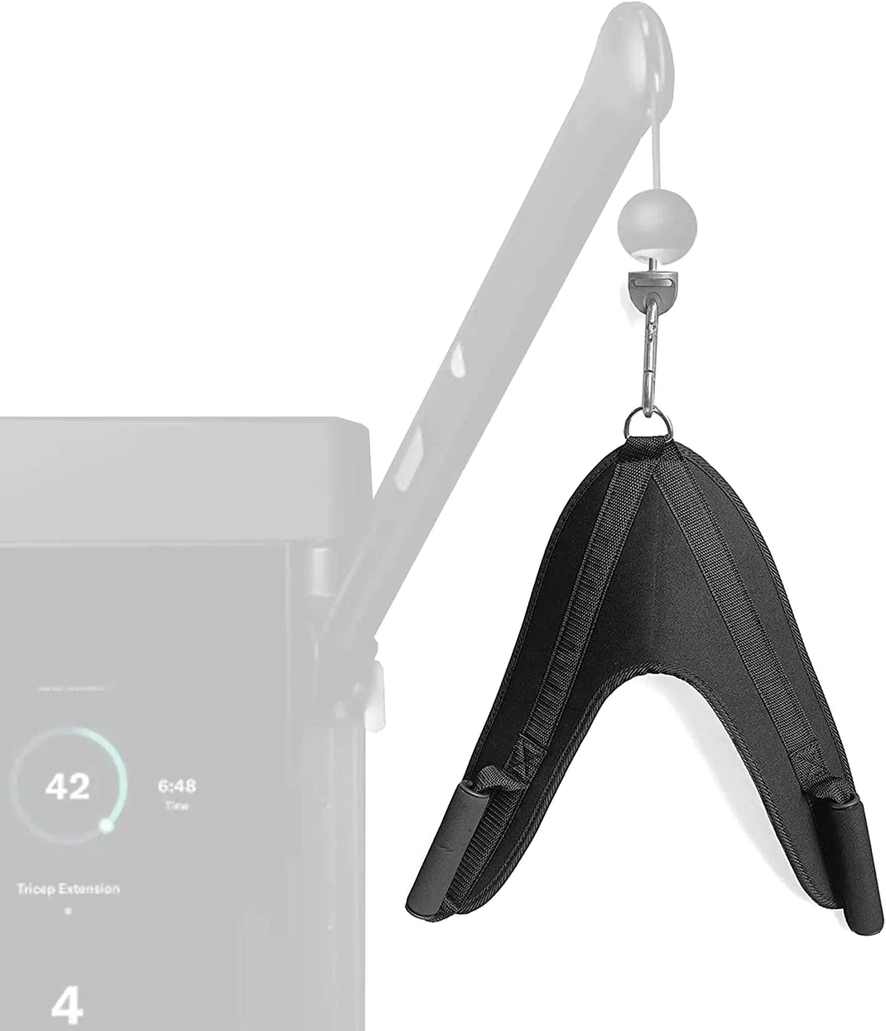 JILINWEI Tonal Accessories with T Lock Adapter,Tonal Machine Gym Accessories,Ab Cable Crunch Harness for Tonal Core Muscle Training