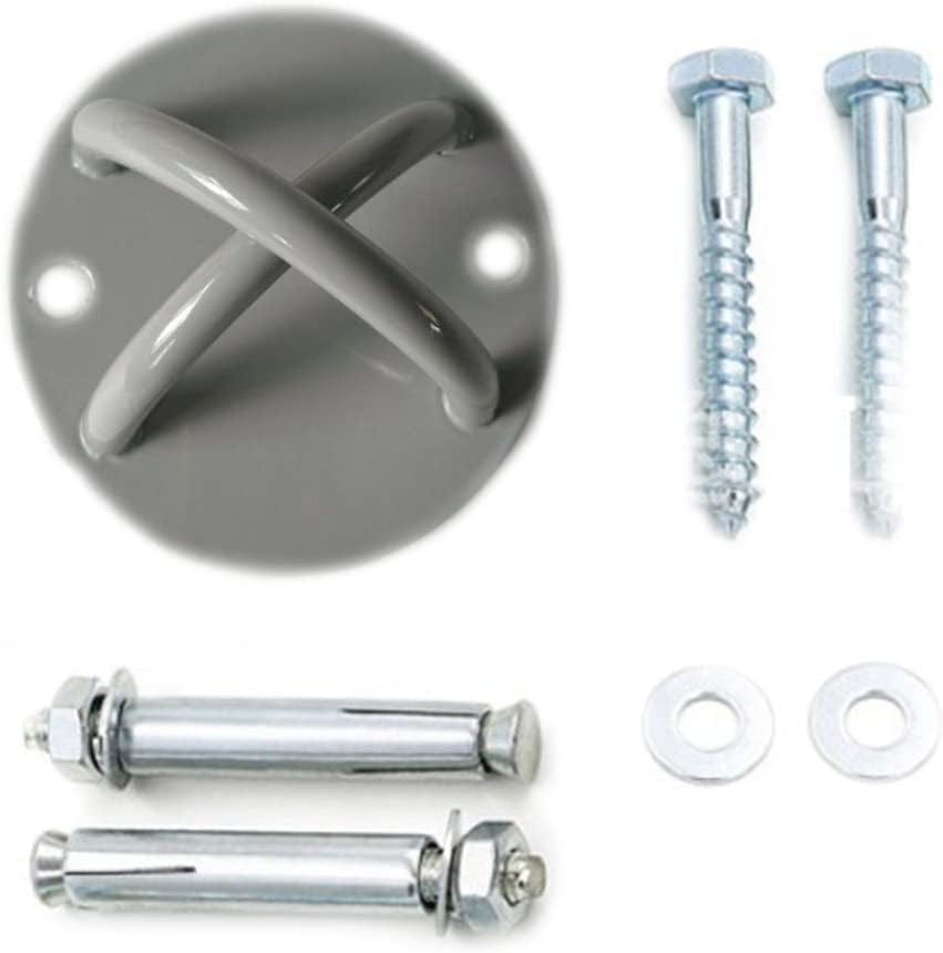 MALAXA LIANXIAO - Ring Swing Aerial Suspension Trainer, (2 Expansion Screws + 2 Self Tapping Screws)