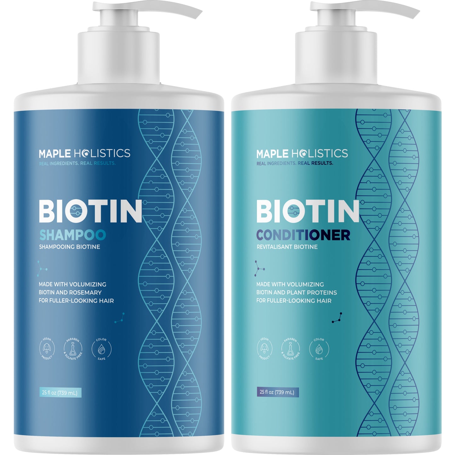 Biotin Shampoo and Conditioner Set