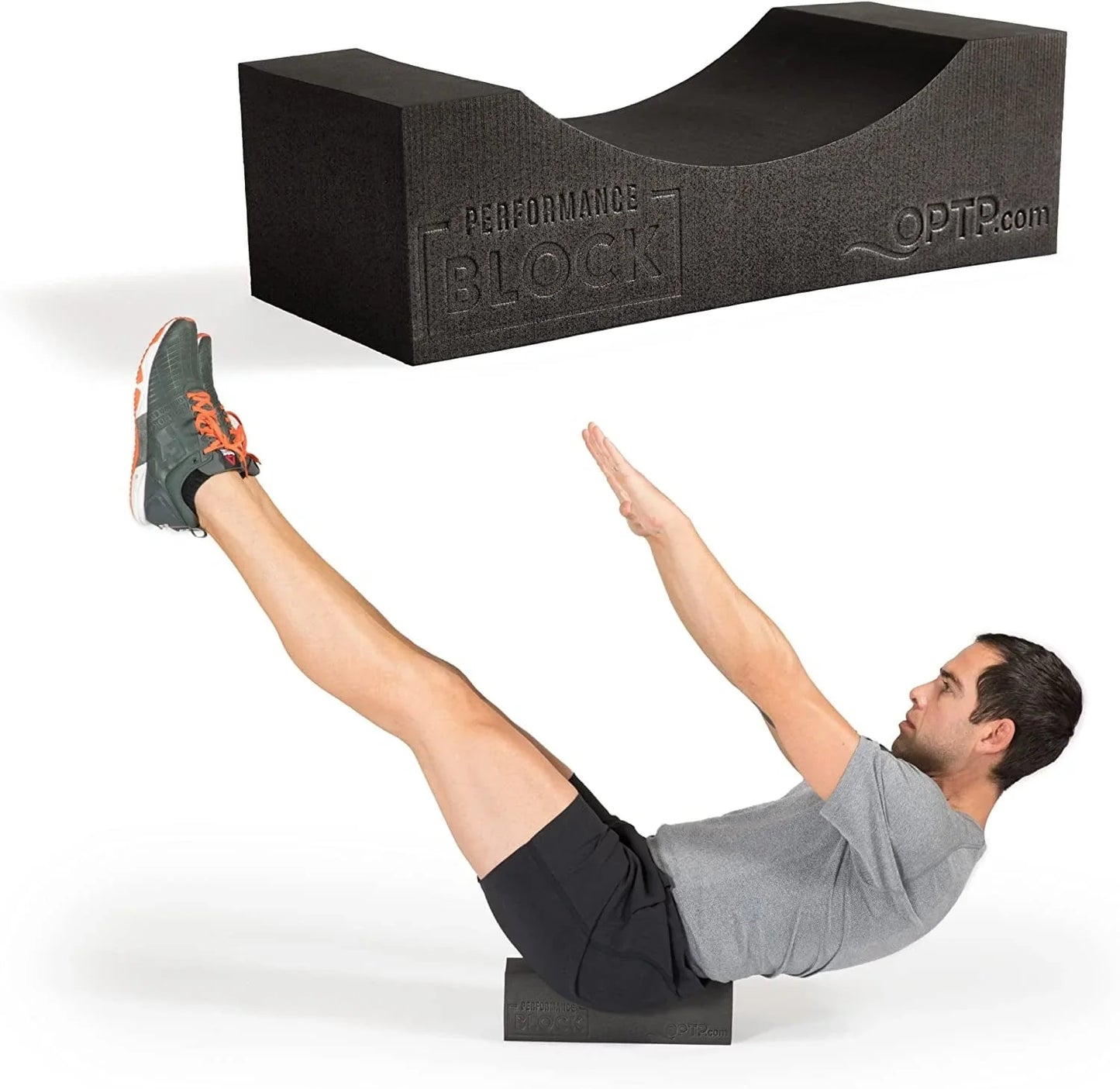 Performance Block – Foam Support for Yoga, Pilates, Physical Therapy, Stretching, Core Strength, and Functional Fitness Exercise
