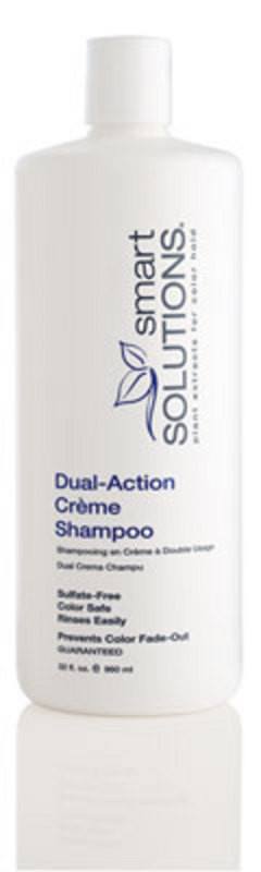 SMART SOLUTIONS DUAL ACTION CREME SHAMPOO 32 OZ
