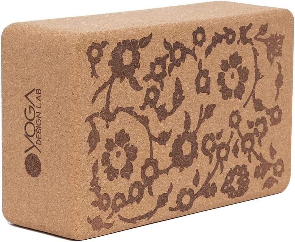 YOGA DESIGN LAB | the BLOCK | Premium, Colorful, Eco Yoga Block | Printed Non Slip Grip Designed to Improve Your Practice | Travel Friendly