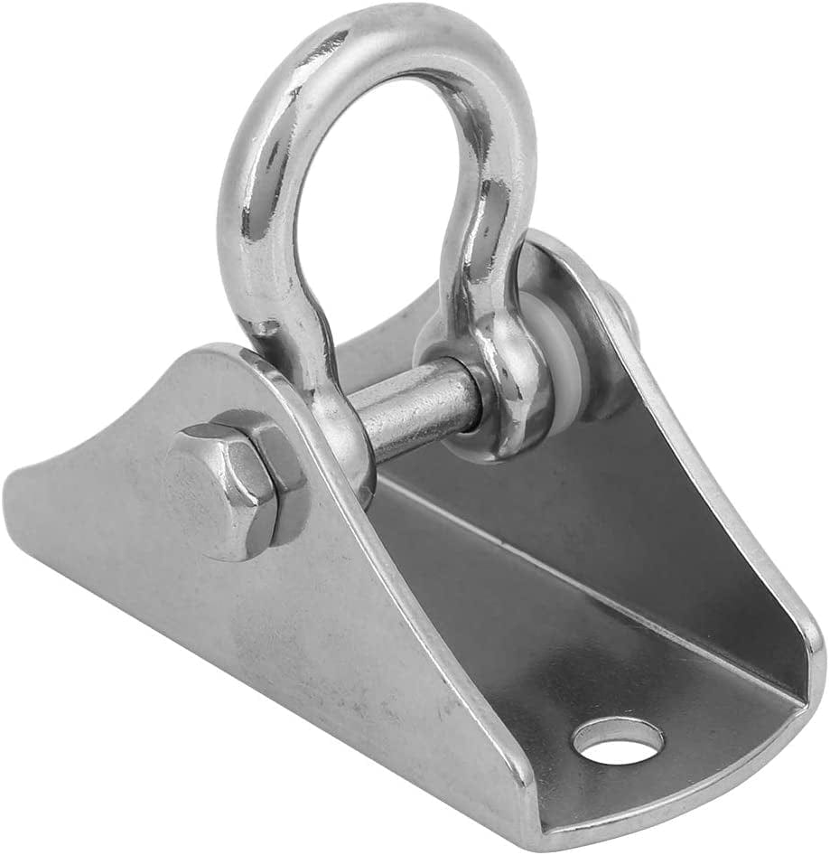 Yosoo Health Gear Ceiling Swing Hook, Durable Stainless Steel Swing Hangers Suspension Hooks, Heavy Duty Wall Mount Suspension Trainer Bracket for Indoor Outdoor Seat Trapeze Yoga Hammock Sandbag