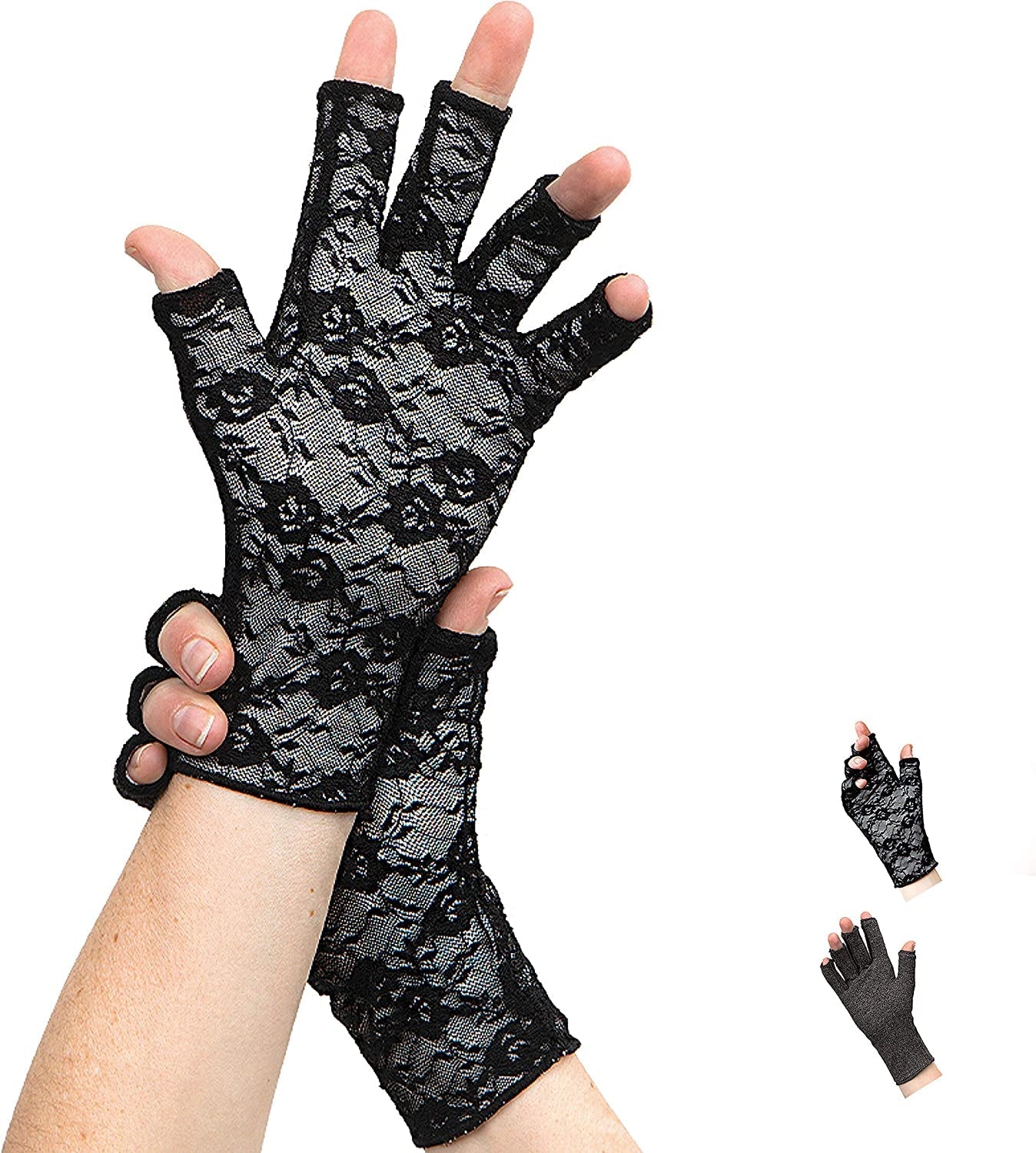 Classy Pal Compression Gloves for Arthritis, Typing Gloves for Hand Pain Relief