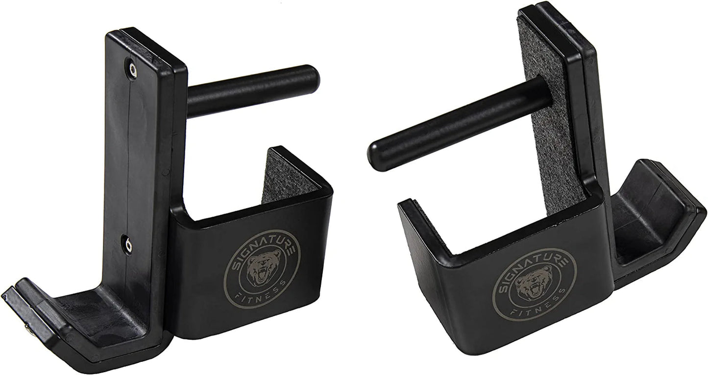 Signature Fitness SF-3 1,500 Pound Capacity 3” X 3” Power Cage Squat Rack, Includes J-Hooks and Safety Straps, Other Optional Accessories