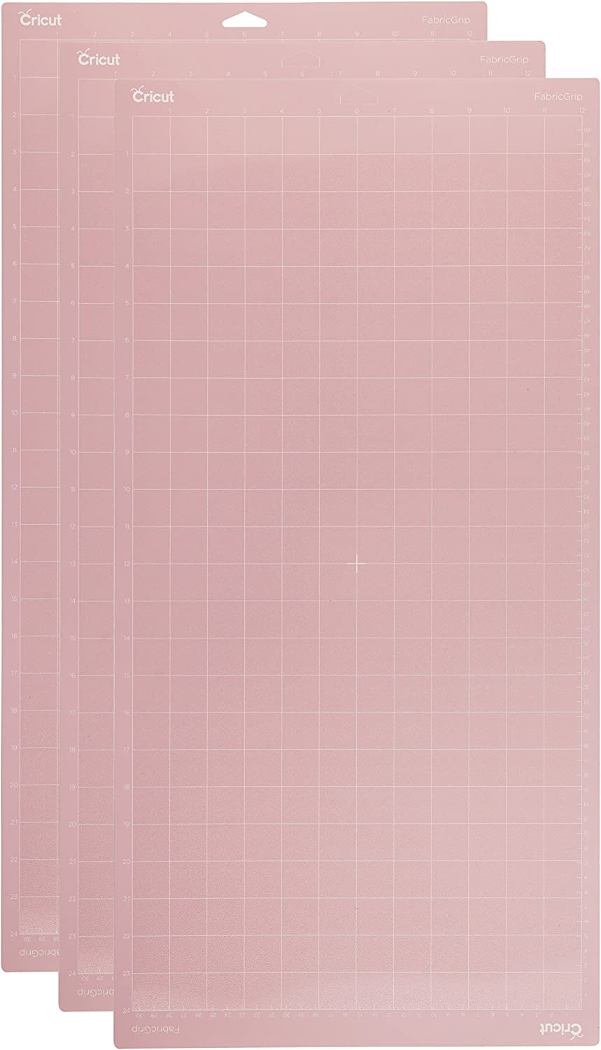 Cricut Standardgrip Machine Mats 12In X 12In, Reusable Cutting Mats for Crafts with Protective Film, Use with Cardstock, Iron On, Vinyl and More, Compatible with Cricut Explore & Maker (3 Count)