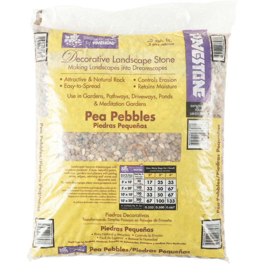 Pavestone® 54255 Pea Pebbles, .5 Cu. Ft