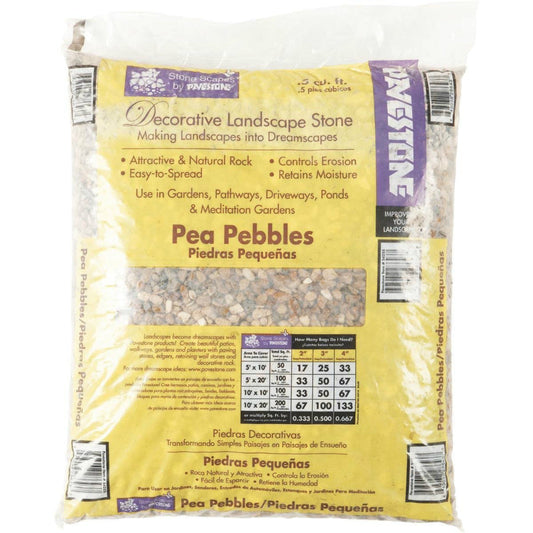 Pavestone® 54255 Pea Pebbles, .5 Cu. Ft