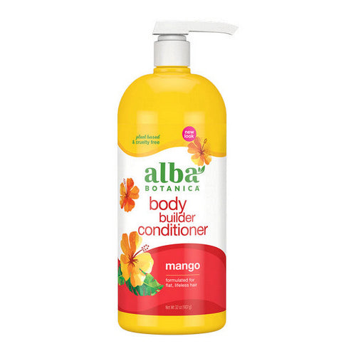 Alba Botanica, Hawaiian Conditioner, Mango Body Builder 32 Oz