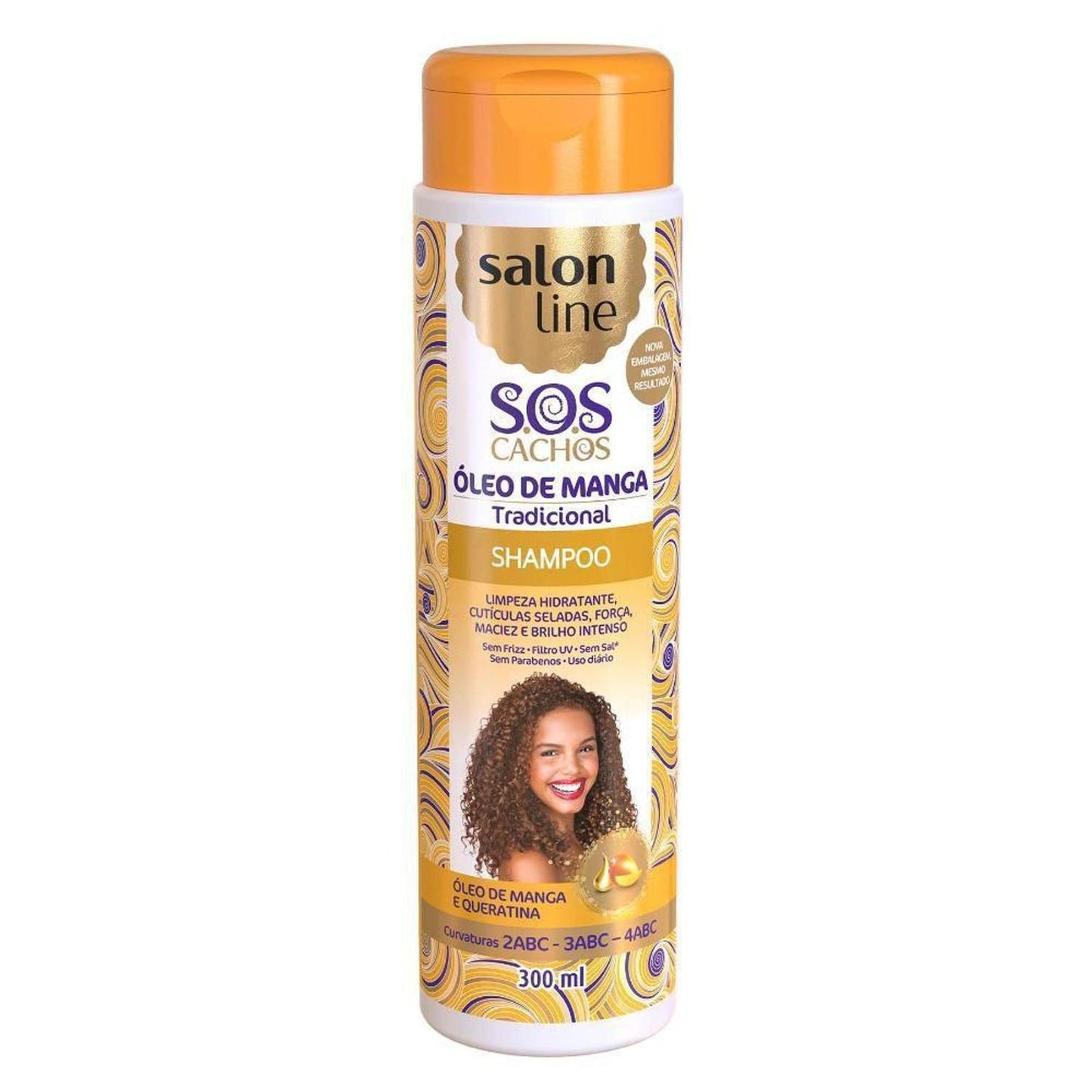 SOS Óleo Manga Tradicional Shampoo 300ml