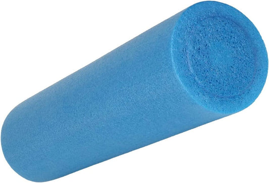 23.62 Inch PE Foam Roller, High-Density Foam Rollers for Back, High Density Body Roller for Physical Therapy, Exercise, Deep Tissue Muscle Massage (Blue)