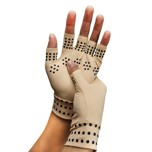 BUYITNOW Arthritis Compression Gloves with Magnets Therapeutic Therapy Dispensing Gloves Relief Hand Pain Heal Joints Relief