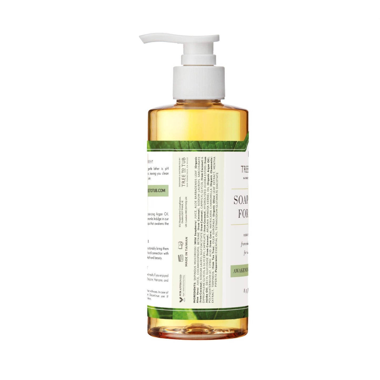 Refreshing Peppermint Shampoo for Sensitive Scalp