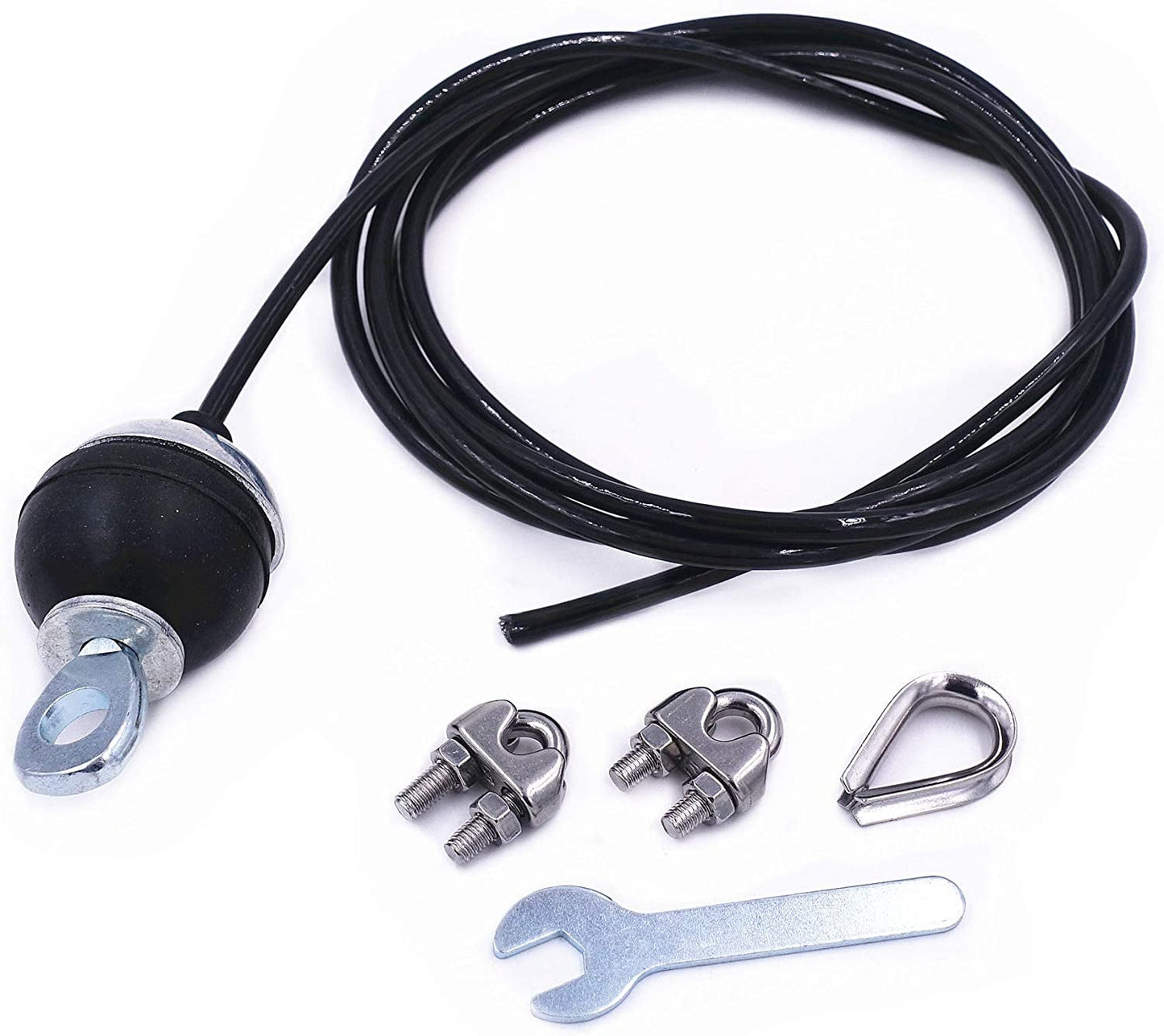 J Bryant Fitness Gym Replacement Cable Fitness Pulley Thick 5Mm Heavy Duty Steel Wire Rope for Home Gym Cable Pulley Machine Accessories