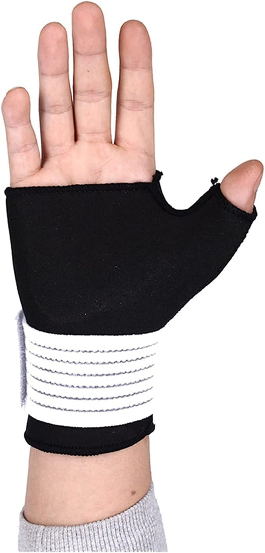 LANREN 1 Pcs Ventilate Thumb Wrap Wrist Guard Arthritis Brace Elastic Palm Hand Wrist Supports Sleeve Support Glove