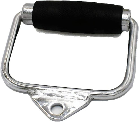 Qibylift LAT Pull down Bar,V-Shaped Rotating Straight Press down Bar,Tricep Rope,Strength Training Single D Row Handle Cable Attachment for Weight Workout,Cable Machine Accessories