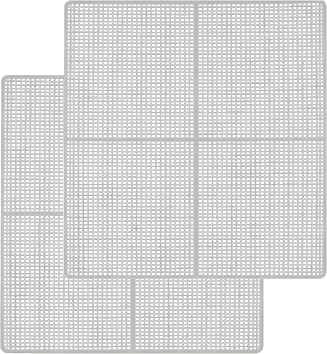 COSORI Food Dehydrator Machine Mesh Screens, Bpa-Free Plastic Dryer Sheets for Fruit, Meat, Beef Jerky, Herb, Vegetable, C267-2MS, 2Pack, White