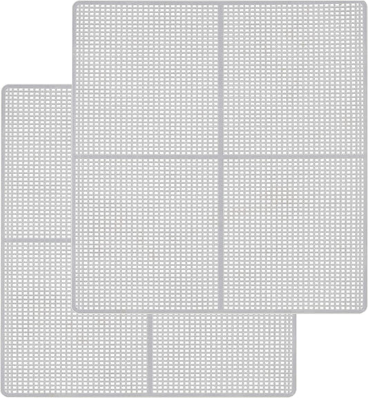COSORI Food Dehydrator Machine Mesh Screens, Bpa-Free Plastic Dryer Sheets for Fruit, Meat, Beef Jerky, Herb, Vegetable, C267-2MS, 2Pack, White