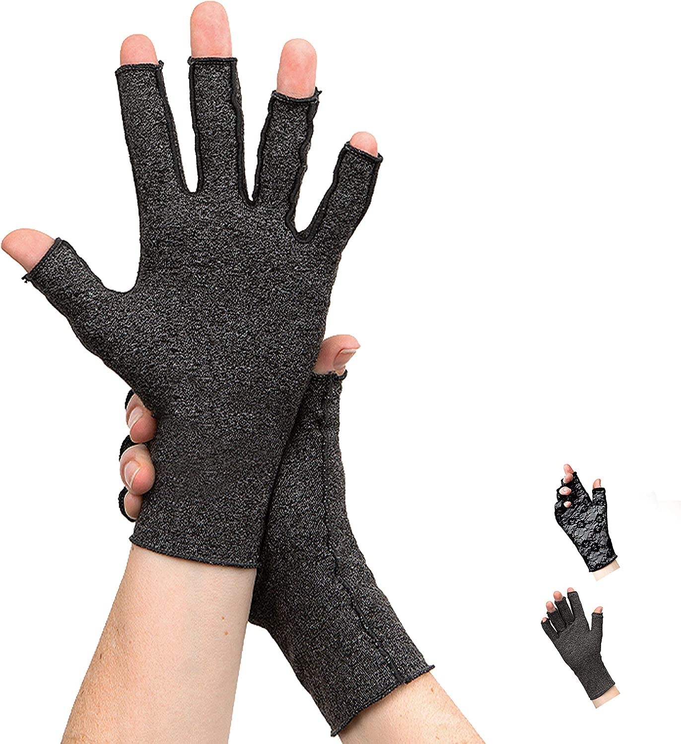 Classy Pal Compression Gloves for Arthritis, Typing Gloves for Hand Pain Relief