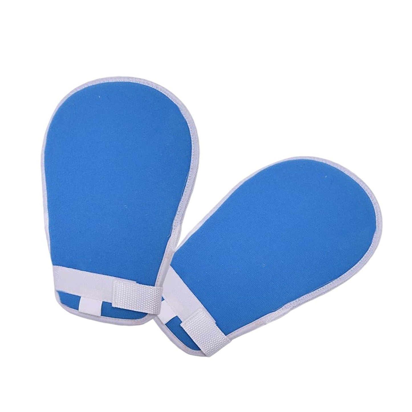 Denshine Control Mitts Medical Restraints Patient Hand Infection Protectors Padded Mitts Safety Universal Prevent Finger Harm Fixed Gloves for Both Left and Right Hand, Men and Women, 1 Pair