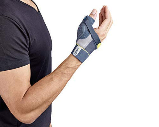 Push Sports Thumb Brace for Thumb MP Joint Injuries. Relief for Skier'S Thumb and Ligament Injuries. Can Be Worn under Gloves to Provide Stability during Sports. (Left Medium)
