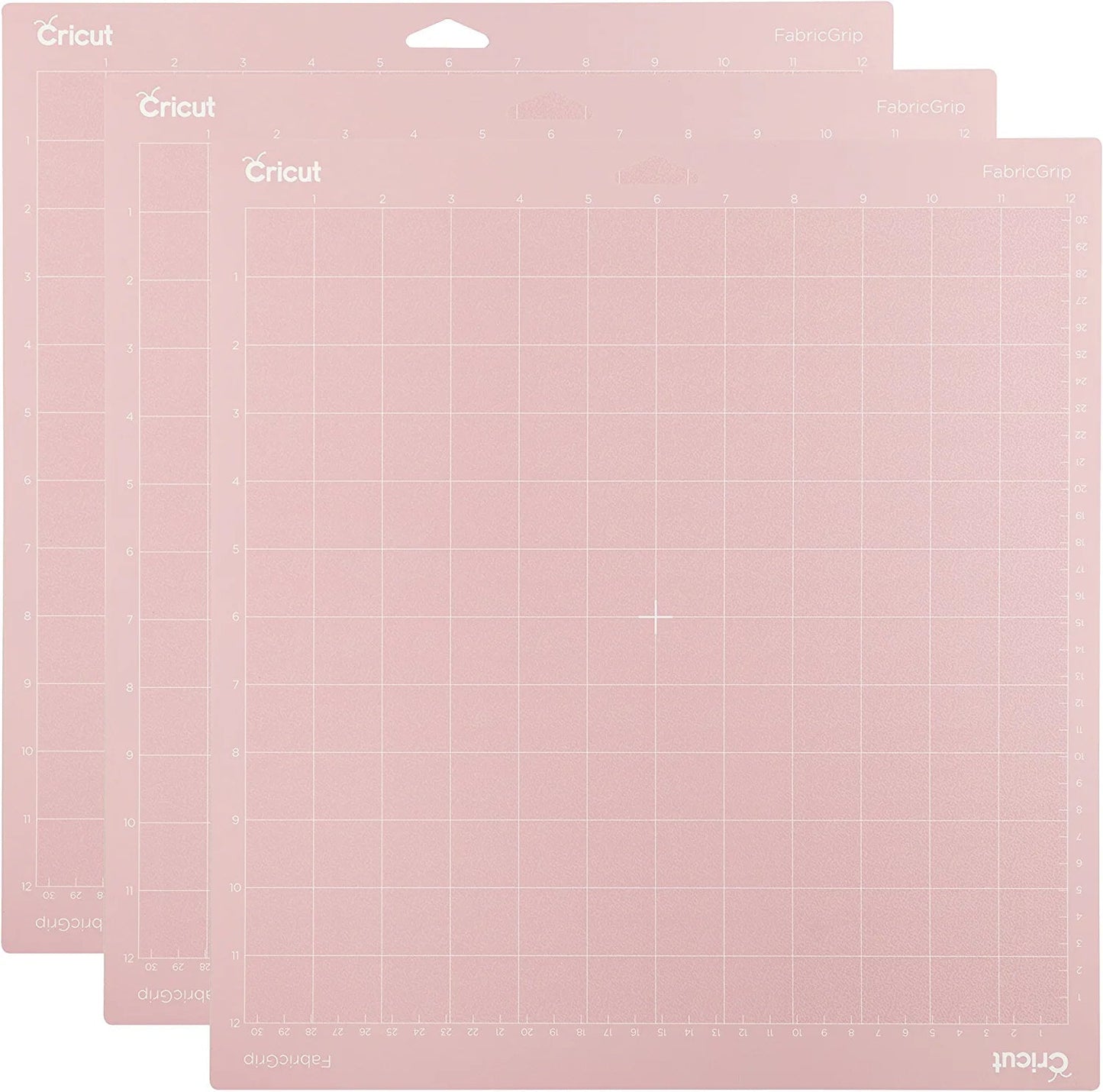 Cricut Standardgrip Machine Mats 12In X 12In, Reusable Cutting Mats for Crafts with Protective Film, Use with Cardstock, Iron On, Vinyl and More, Compatible with Cricut Explore & Maker (3 Count)