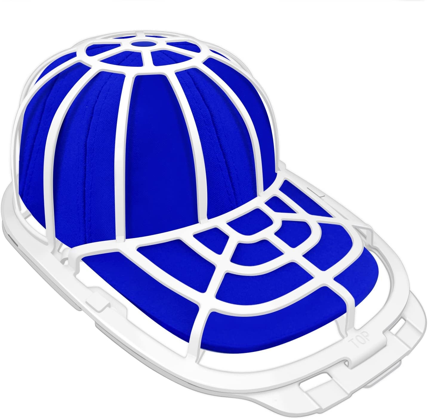 Perfect Baseball Hat Washer for Washing Machine, Ball Caps Washing Cage for Dishwasher, Baseball Cap Protector Fit for Adults and Kids Hats (Black)