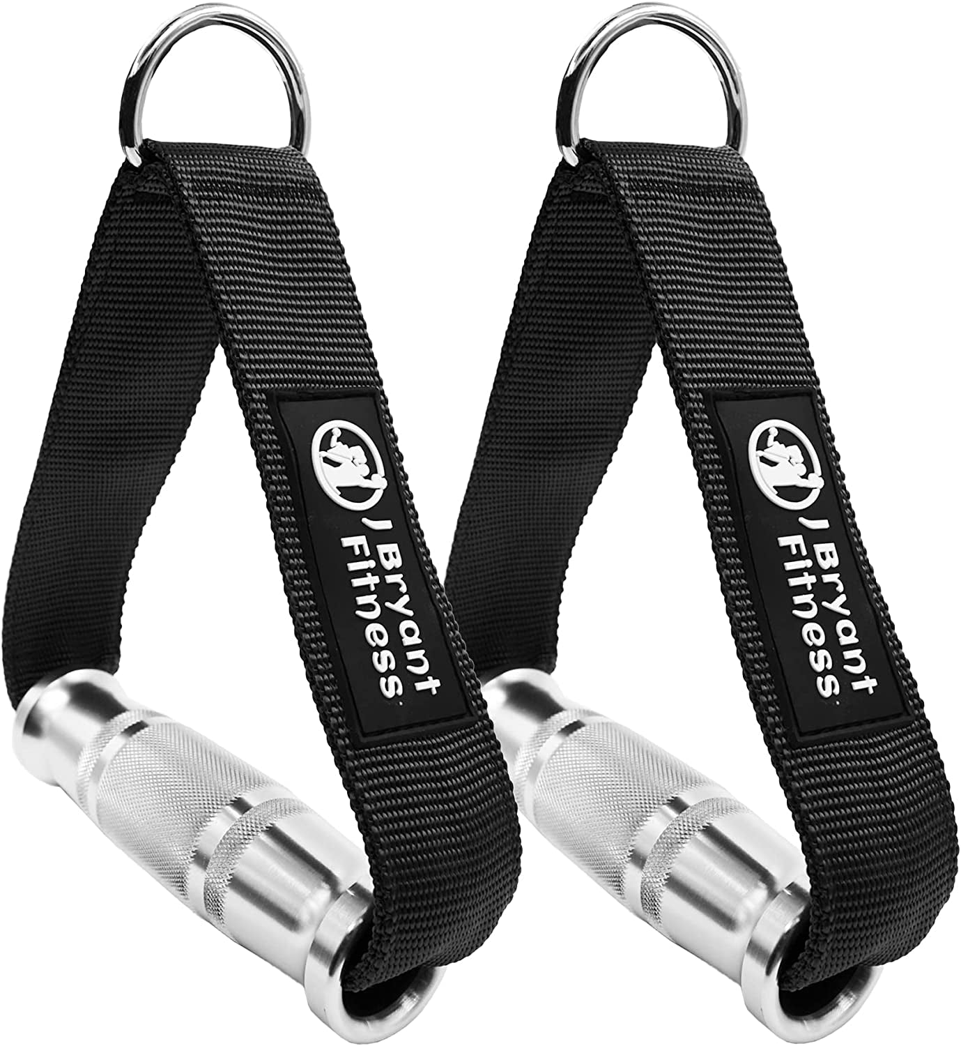 J Bryant Fitness Metal Gym Handles for Cable Machine Attachment Heavy Duty Aluminum Alloy Handle Grips Durable Workout Handles for Resistance Bands Pulley LAT Pull down System