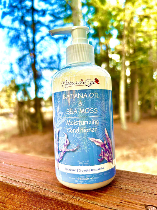 Batana Oil & Sea Moss Conditioner (hydrating, high slip, banana extract)