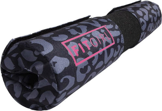 FITGIRL - Squat Pad and Hip Thrust Pad for Leg Day, Barbell Pad Stays in Place Secure, Thick Cushion for Comfortable Squats Lunges Glute Bridges, Olympic Bar and Smith Machine