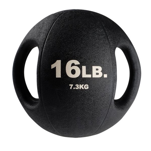 Body-Solid Tools Dual-Grip Medicine Balls 16lbs