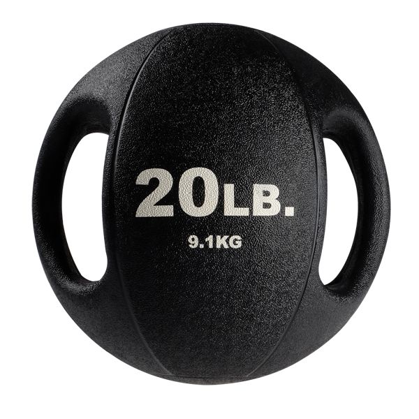Body-Solid Tools Dual-Grip Medicine Balls 20lbs