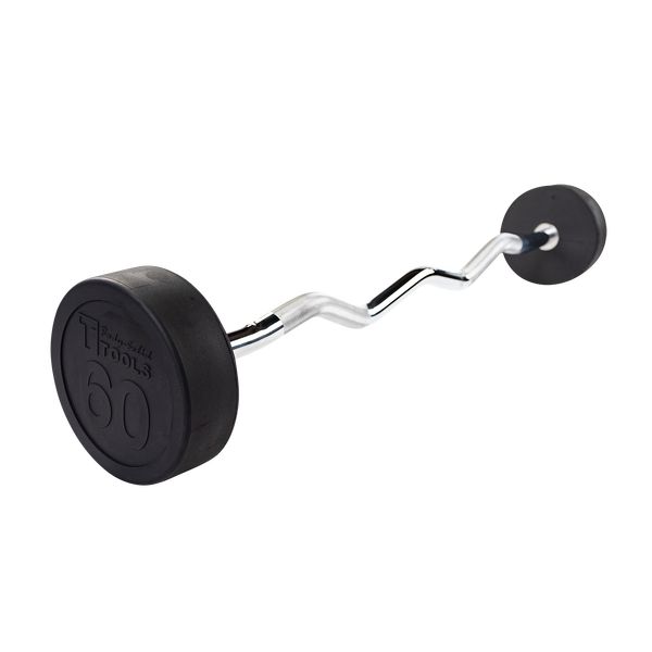 Body-Solid Tools Fixed Weight Ez-Curl Barbells